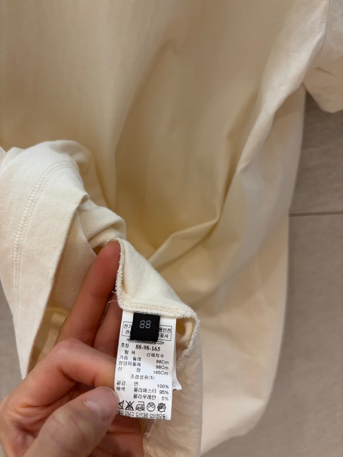 LANVIN 랑방 로프 장식 반팔 티셔츠 상품이미지6