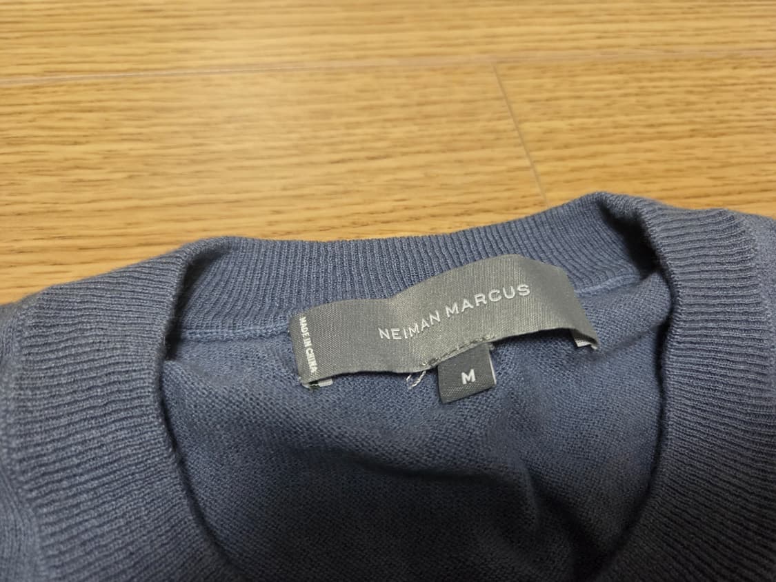 니만 마커스 스트라이프   캐시미어 니트 상품이미지4