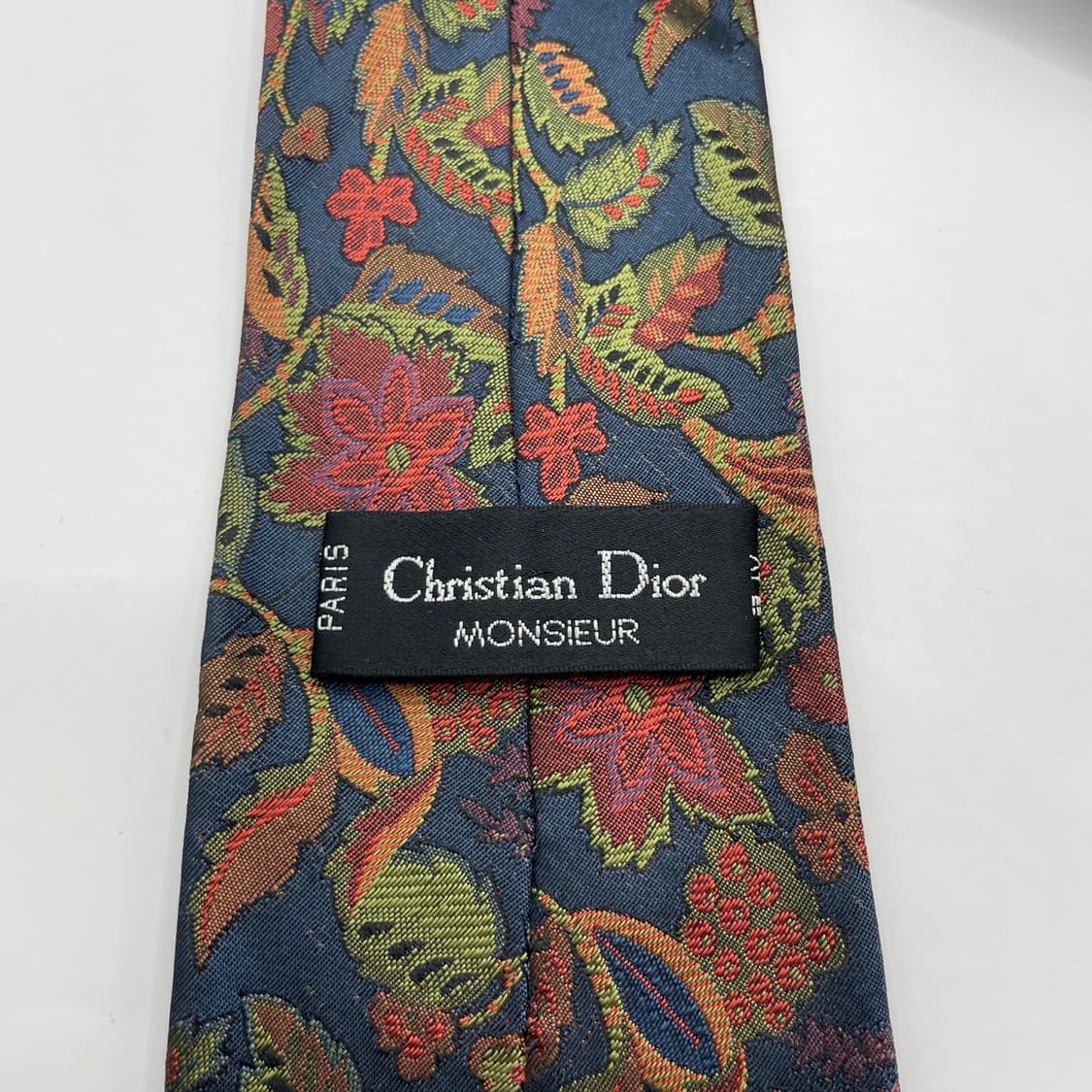 18) (CHRISTIAN DIOR) 크리스찬 디올 패턴 넥타이 오염 상품이미지5