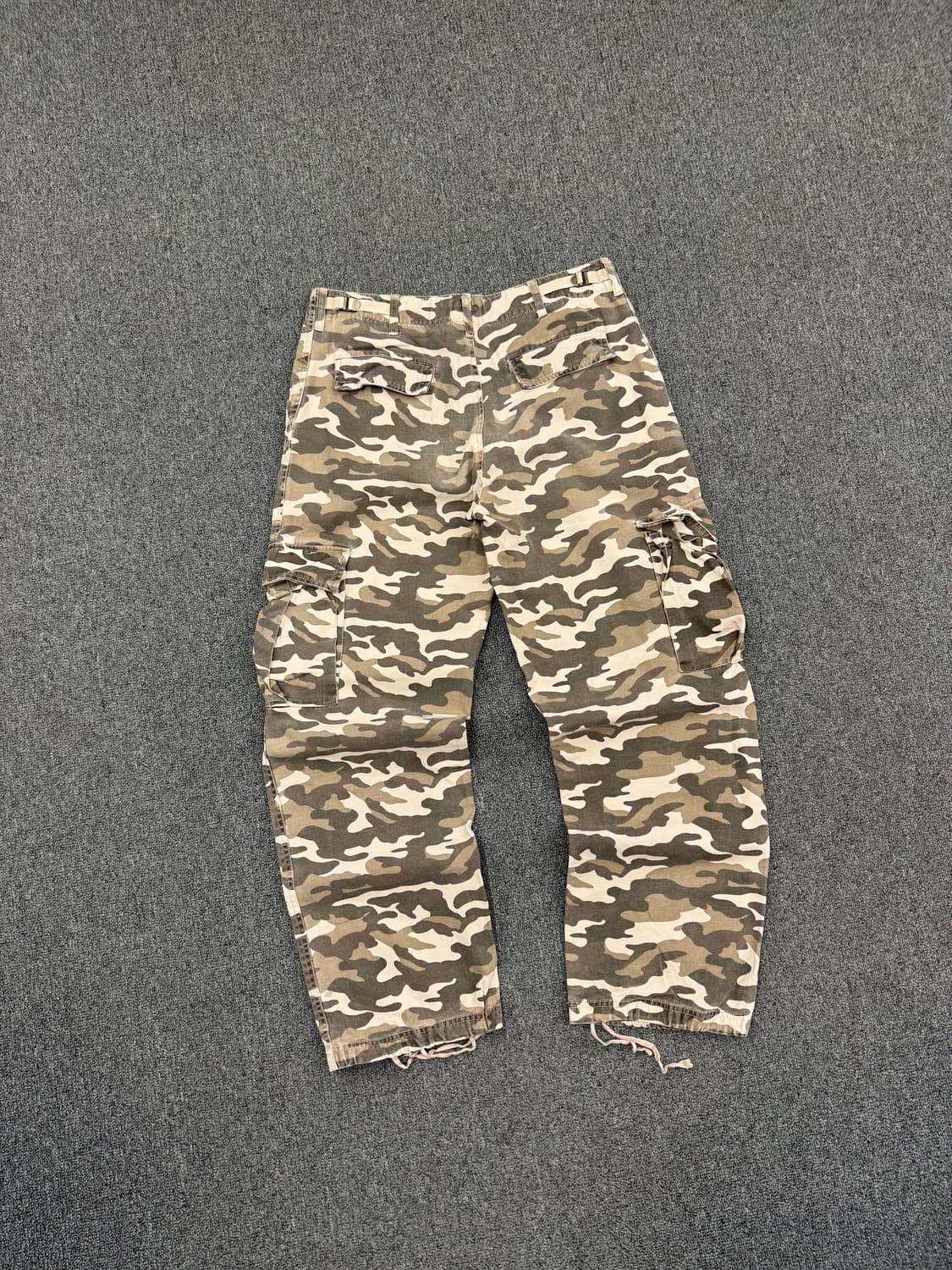 M)Jungle Storm 빈티지 카모 패턴 카고팬츠 상품이미지7