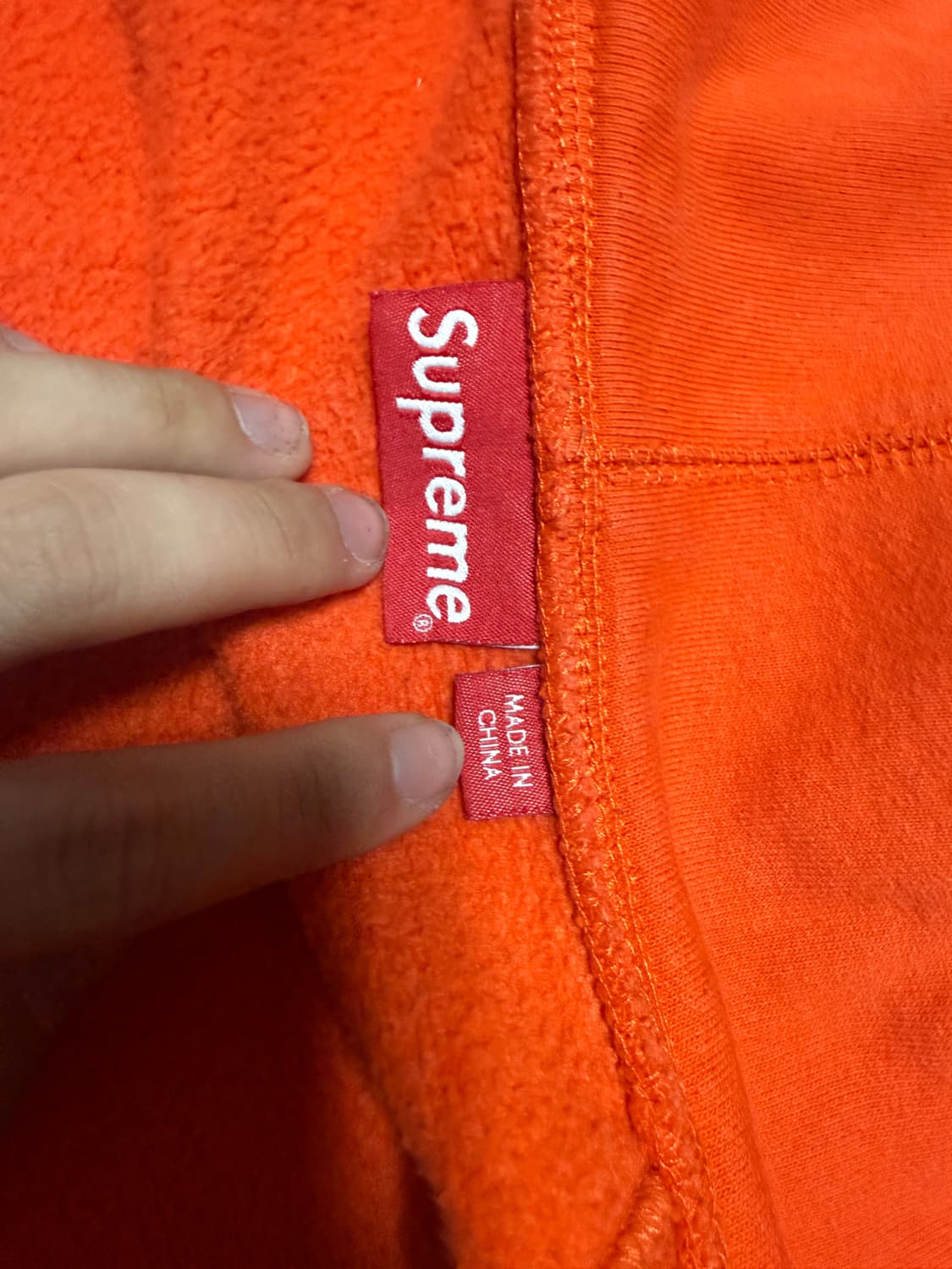 슈프림 23SS 팔콘 후드집업 오렌지 L 상품이미지8