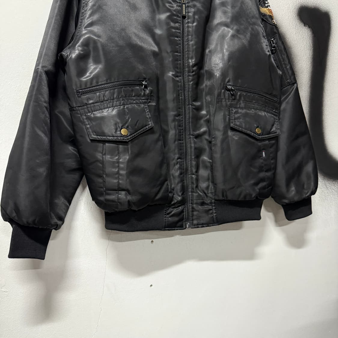 T-Buc US Air force 패치 ma-1 플라이트 봄버 자켓 상품이미지4