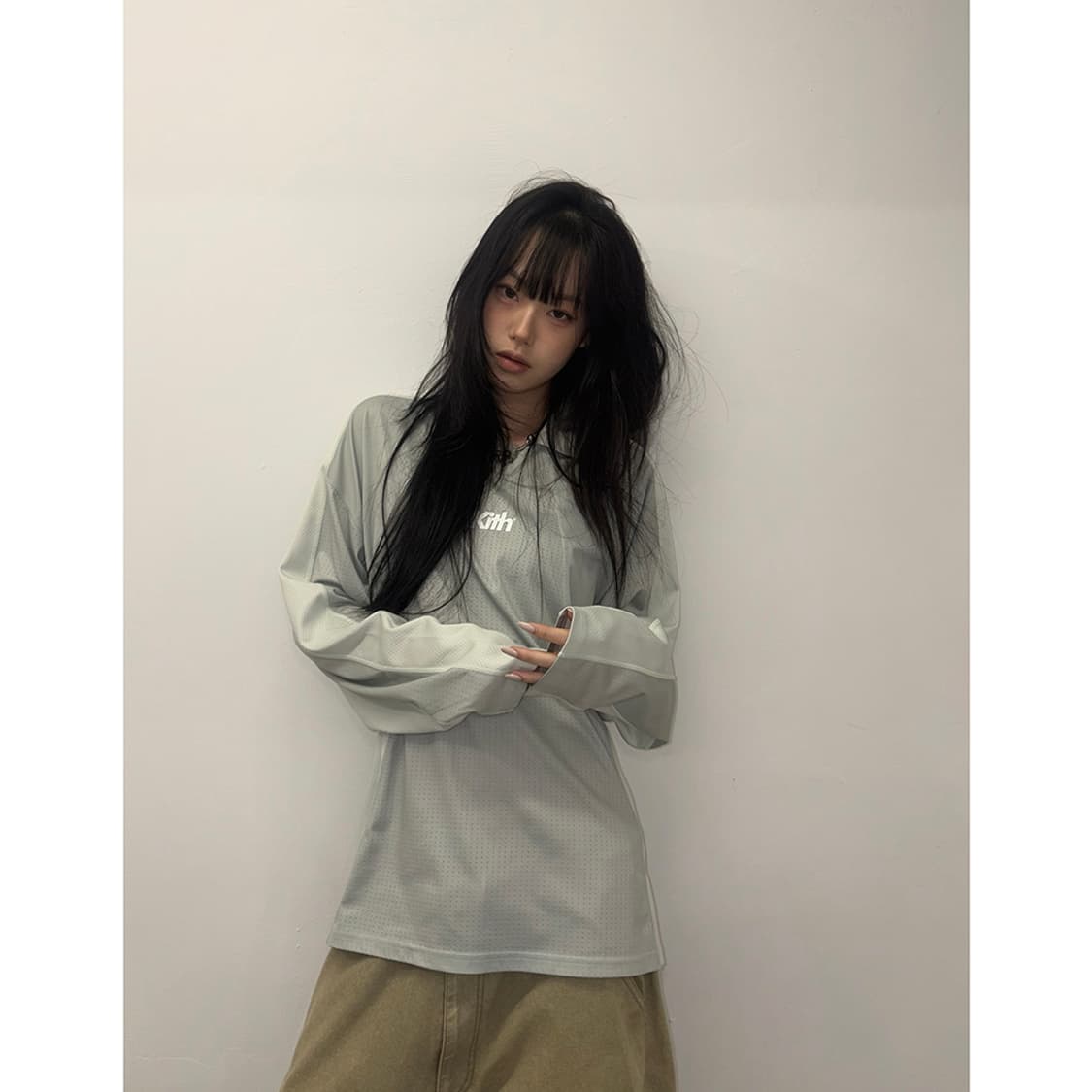 키스 KITH Long Sleeve Panelled Otto Polo 상품이미지1