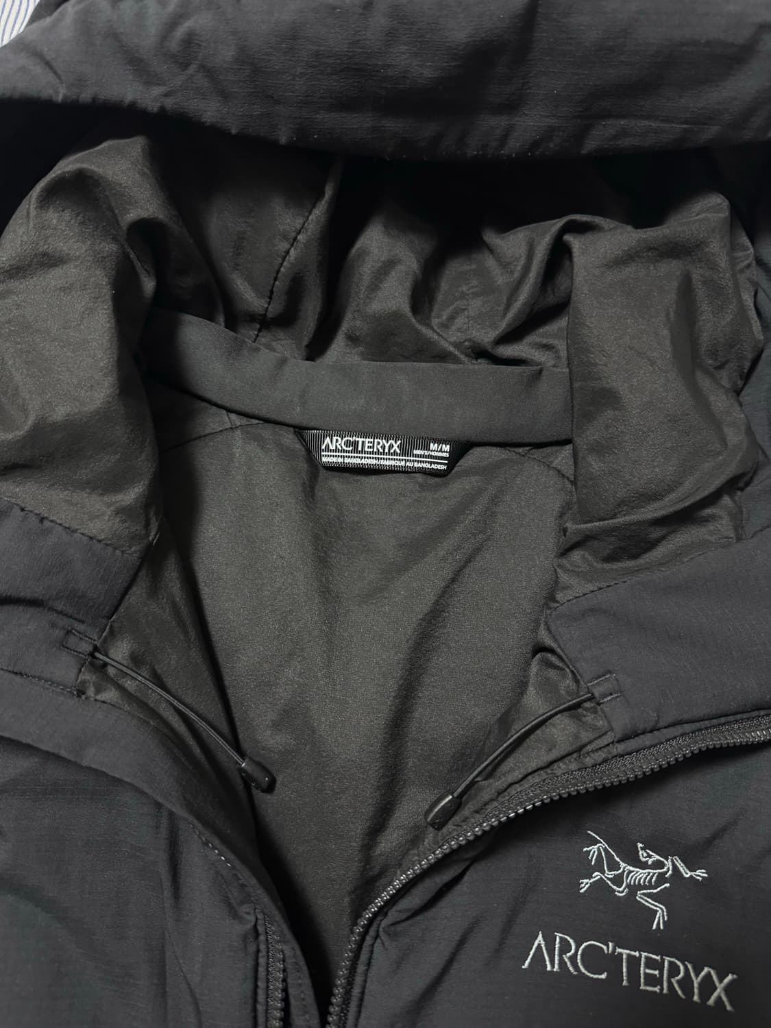 아크테릭스 아톰 AR 후디 블랙  상품이미지6