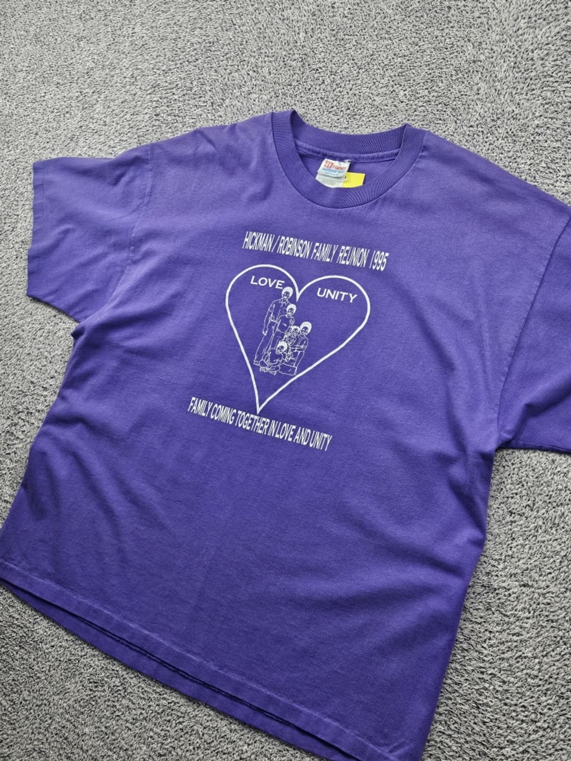 1995 헤인즈 싱글스티치 반팔 티셔츠 ( XL ) / 12009 상품이미지4