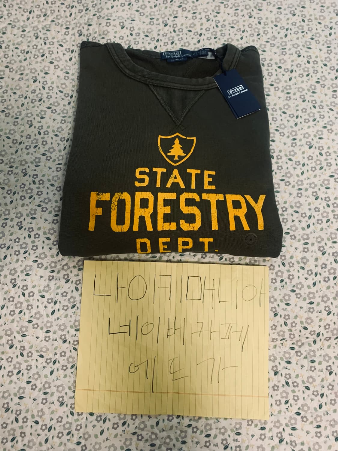 [M] 폴로 랄프로렌 25FW 빈티지핏 플리스 그래픽 스웻셔츠 상품이미지10