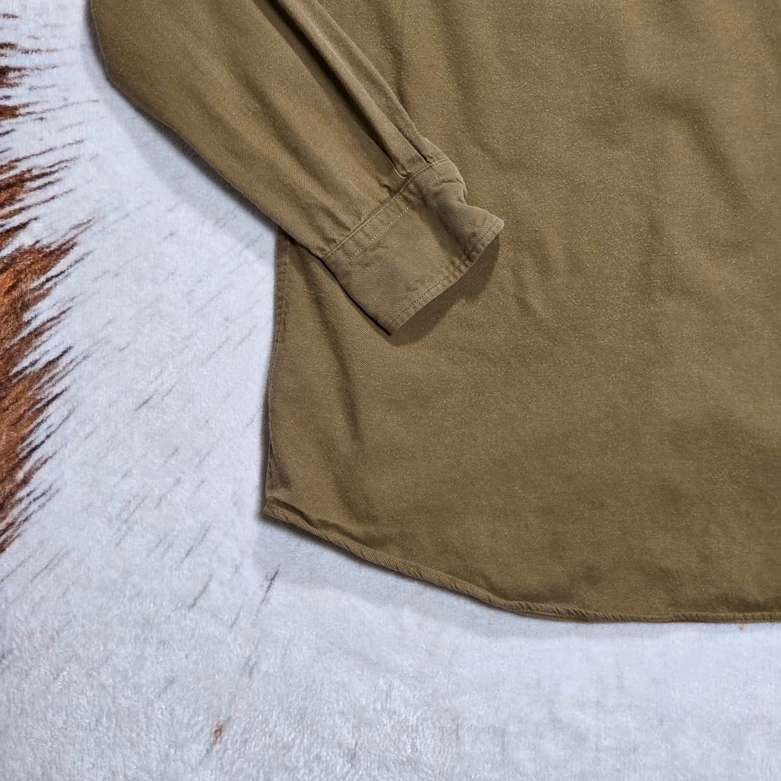 재팬 유니클로 브라운 셔츠 상품이미지6