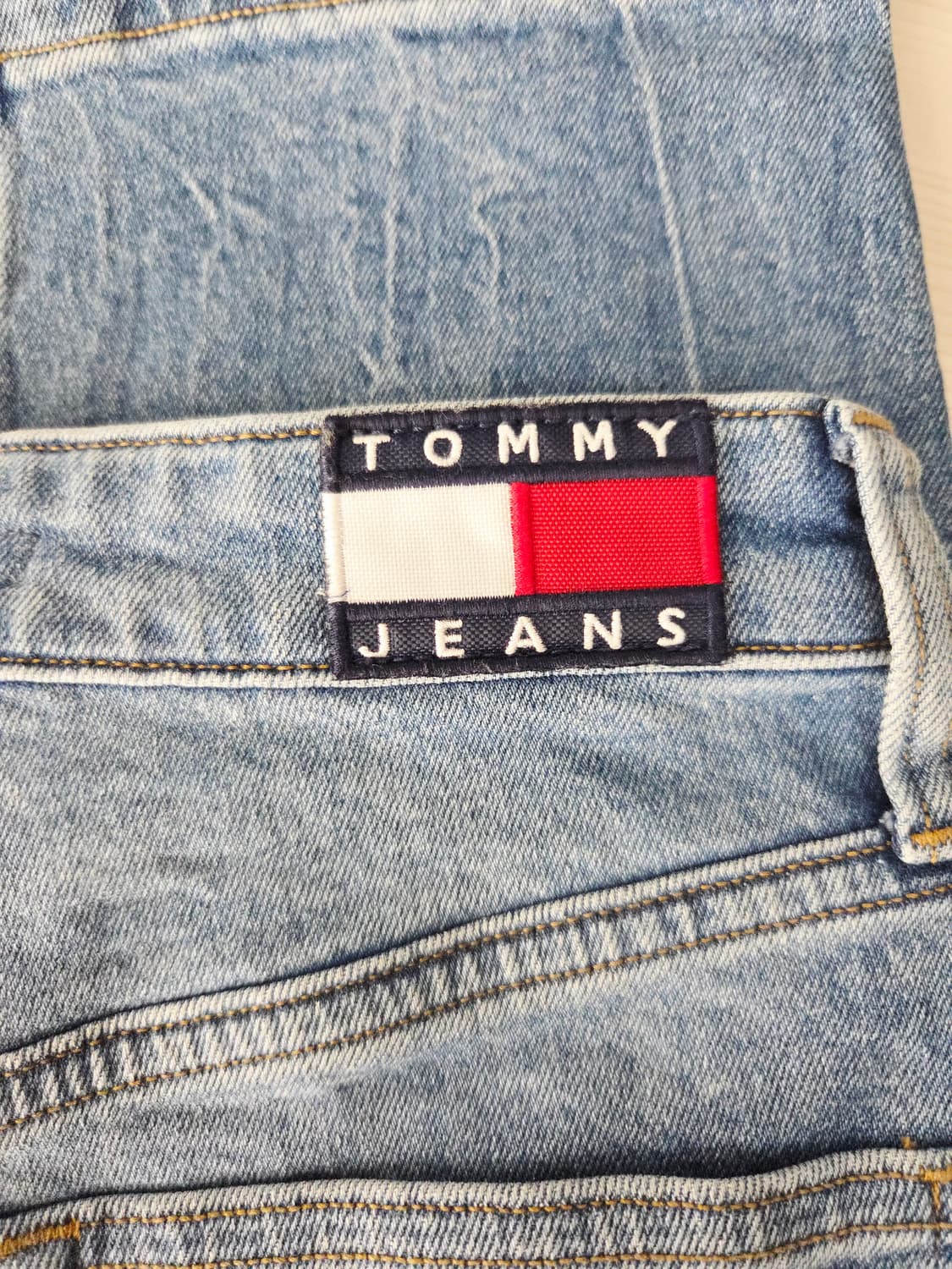 타미진스 하이라이즈 스트레이트 크롭 데님 팬츠 상품이미지6