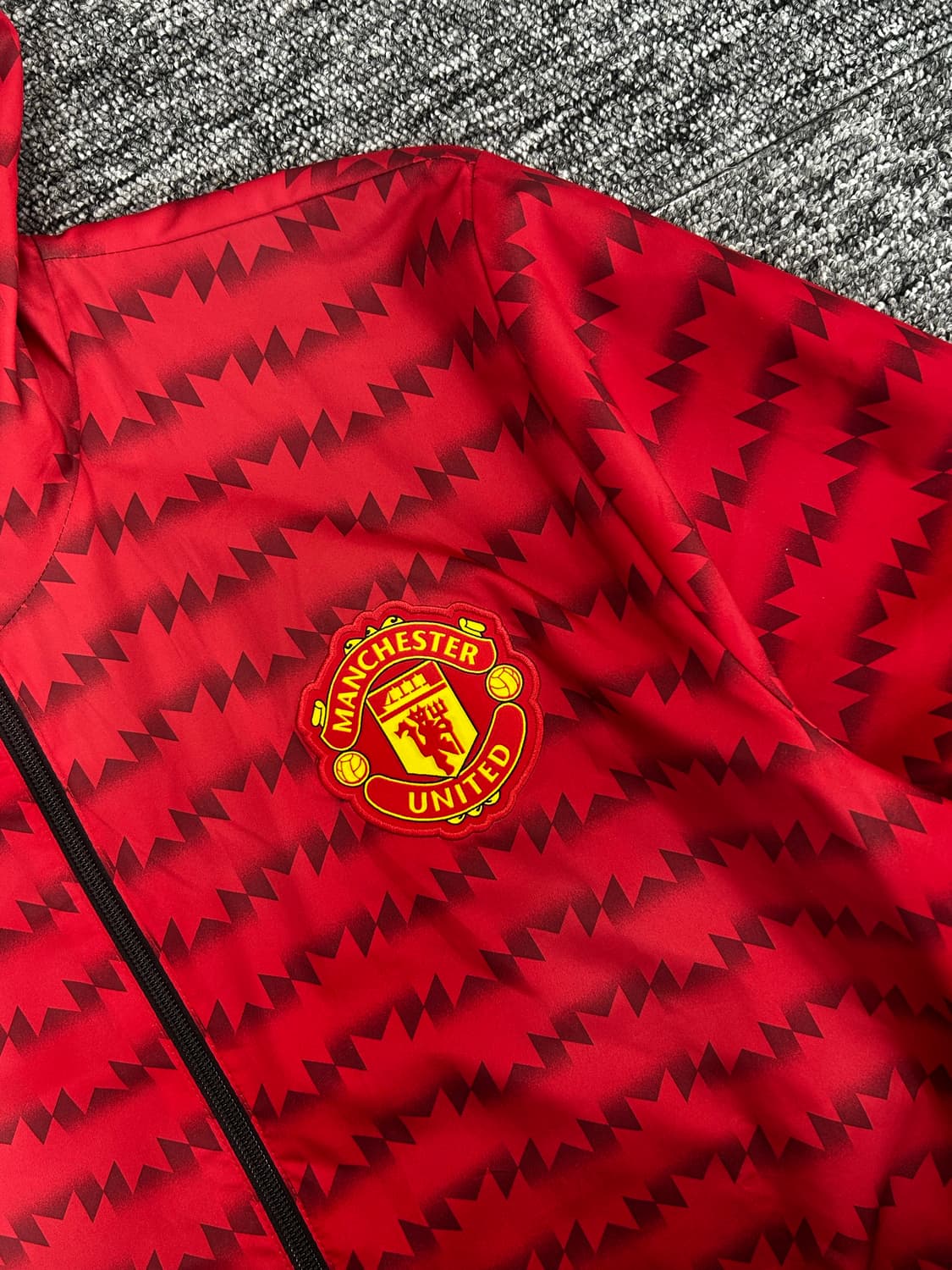 아디다스 15-16 맨체스터 유나이티드 후드 바람막이 XL 상품이미지6