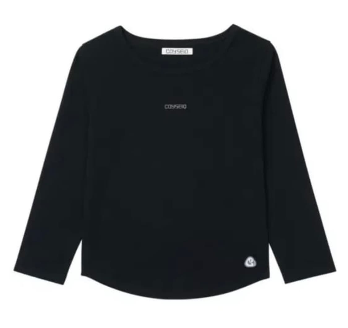 코이세이오 카프리 티셔츠 블랙 상품이미지1