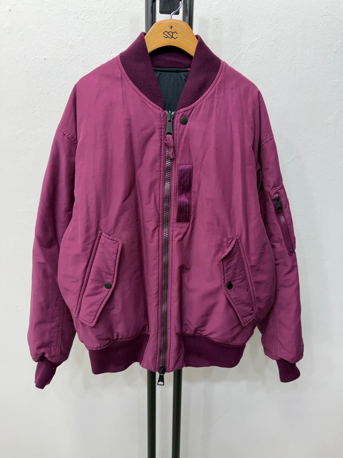 정품) 나이키 조던 남성 리버시블 양면 퀼팅 패딩 자켓 L 상품이미지4