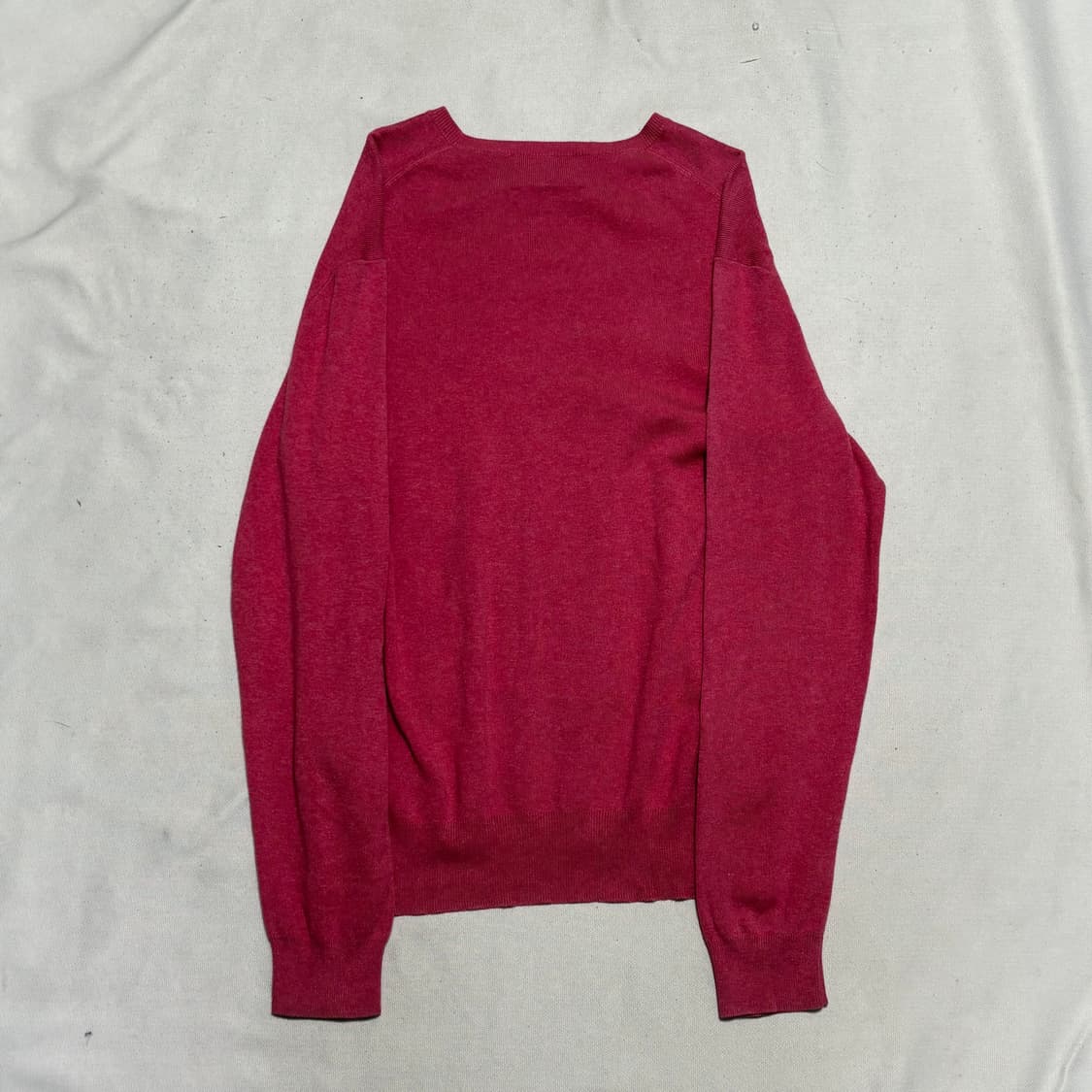 M 폴로랄프로렌 네이비 포니 핑크 울 니트 상품이미지3