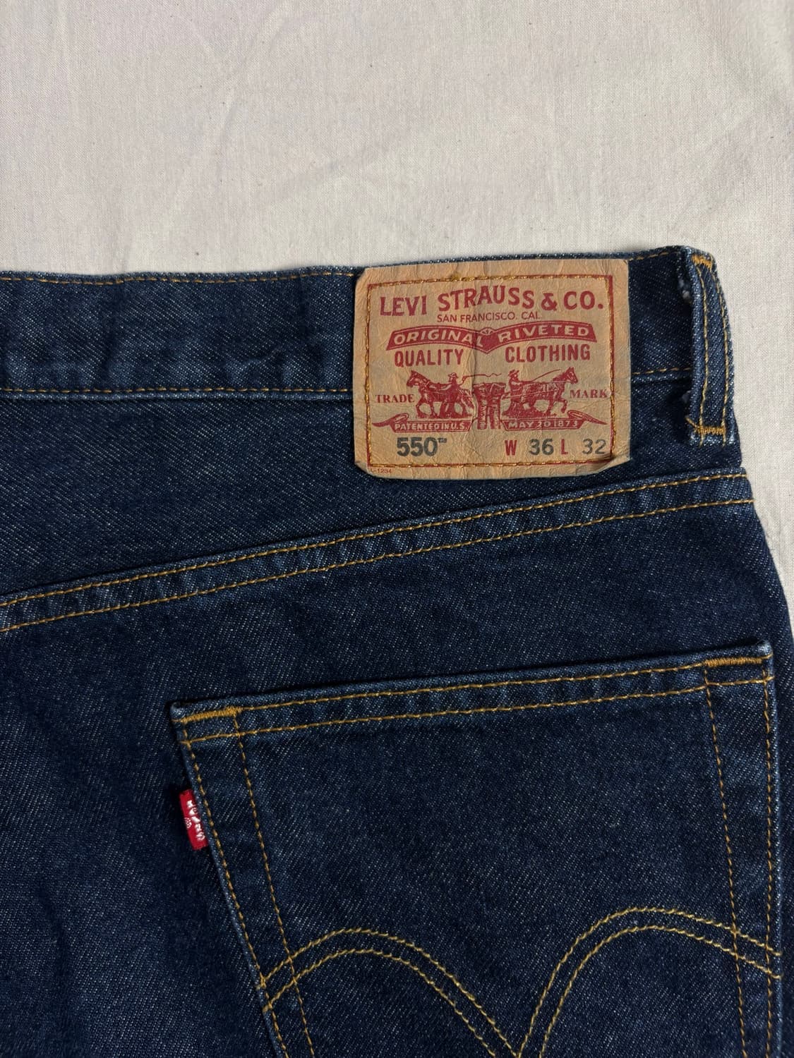 Levis 리바이스 550 데님 팬츠 W36 상품이미지5