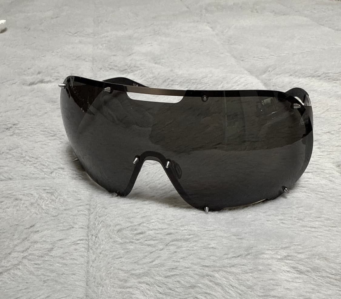 Jaded London 스파이크 쉴드 선글라스 상품이미지3