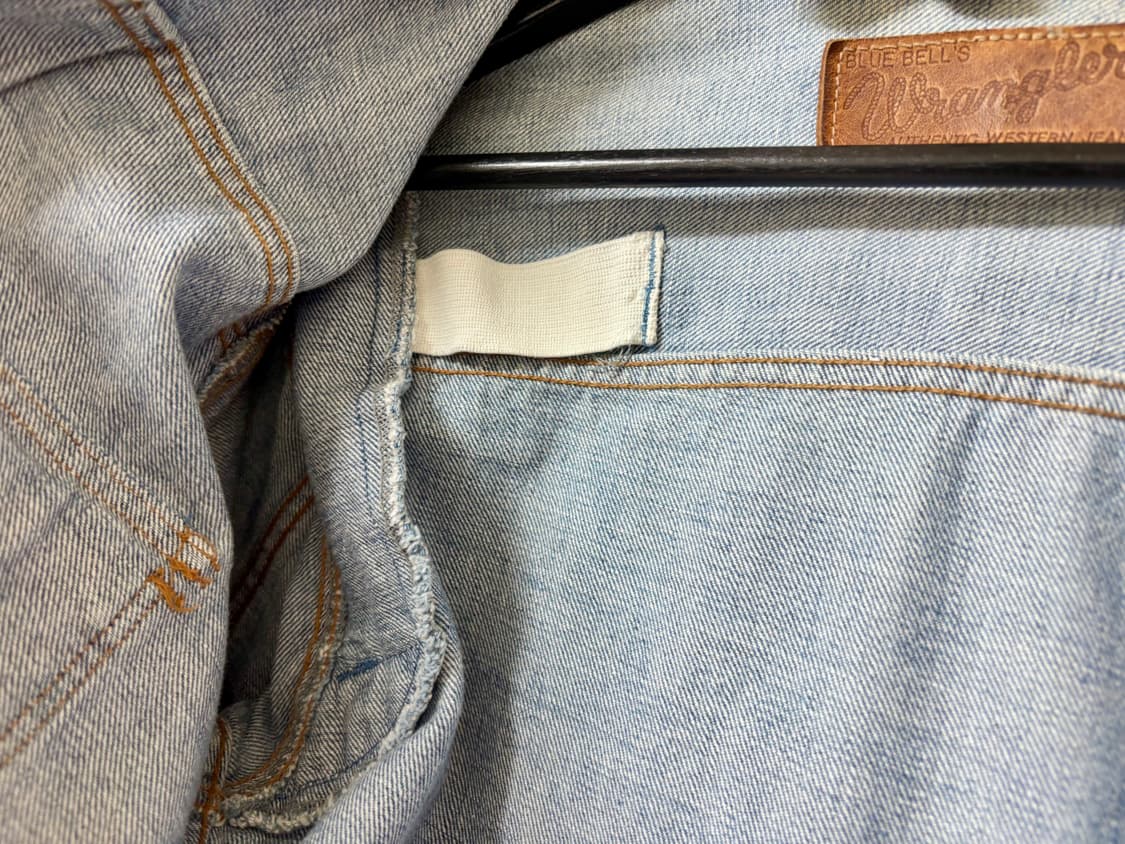 랭글러 mj11 wrangler 데님자켓 청자켓 존레논 일본산 상품이미지7