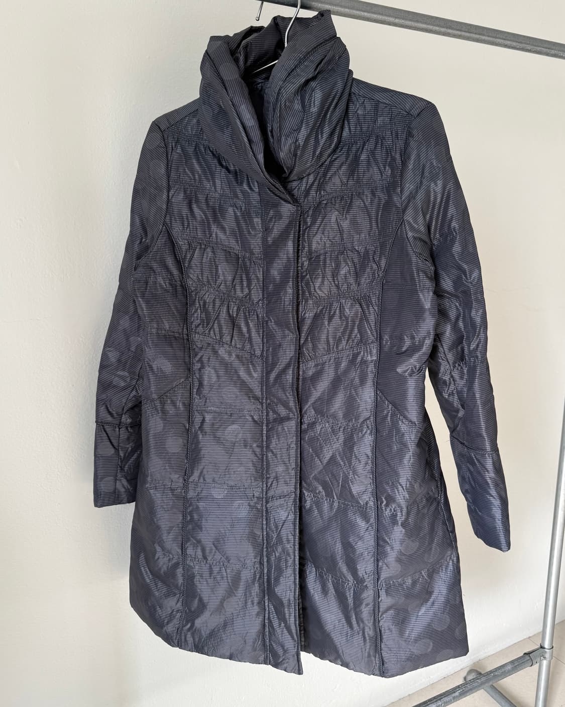 빈티지 도트 패딩 상품이미지3