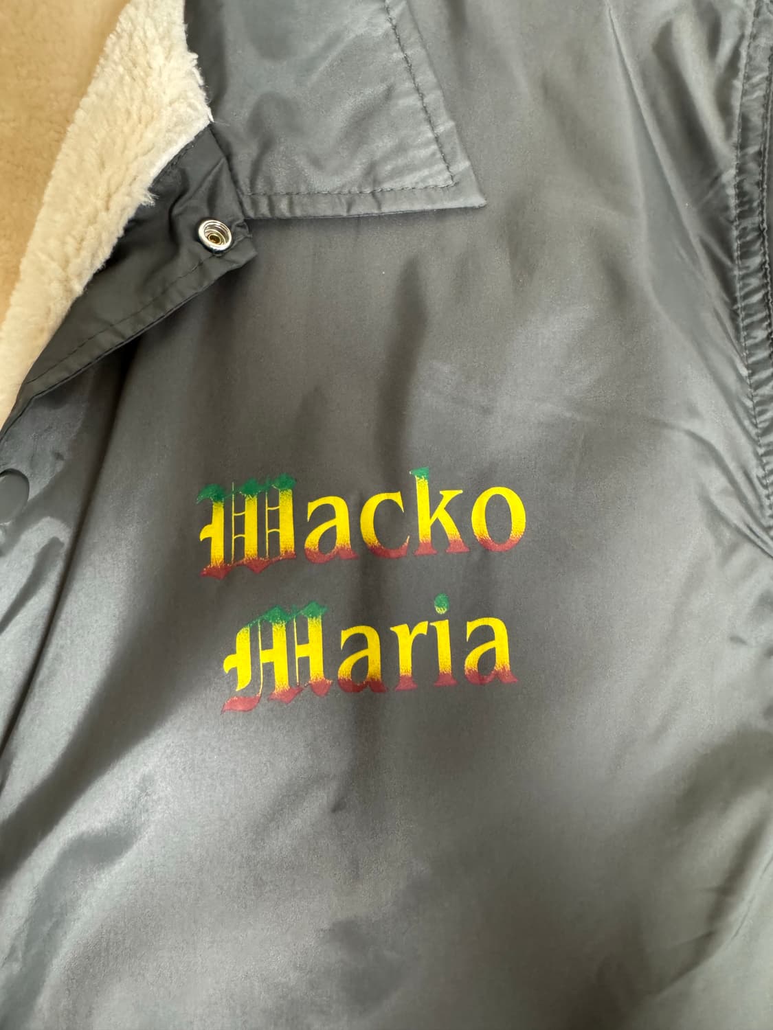 [L] 와코마리아 보아 코치자켓 그레이 상품이미지3