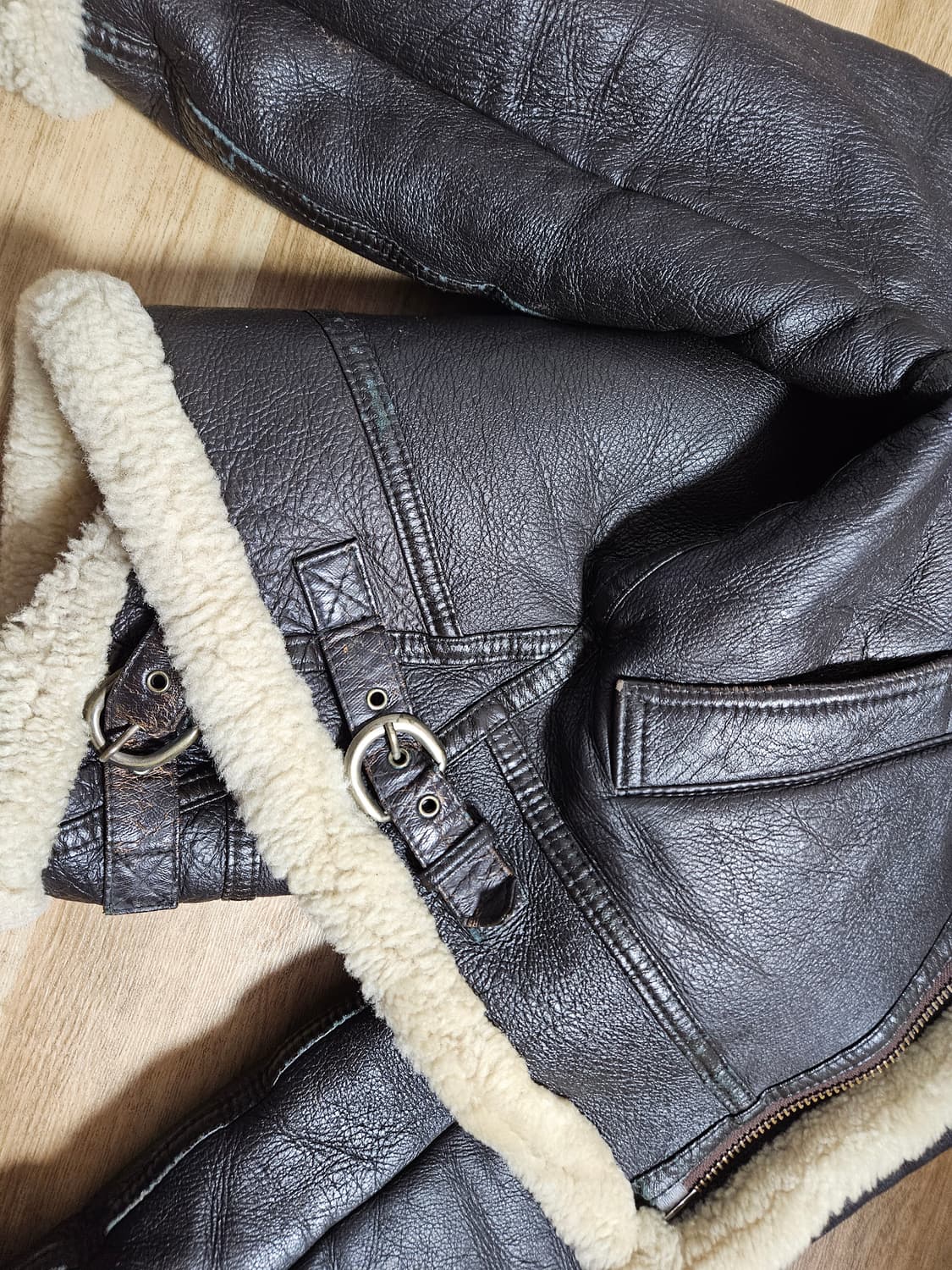 B3 양가죽 무스탕 100 상품이미지5