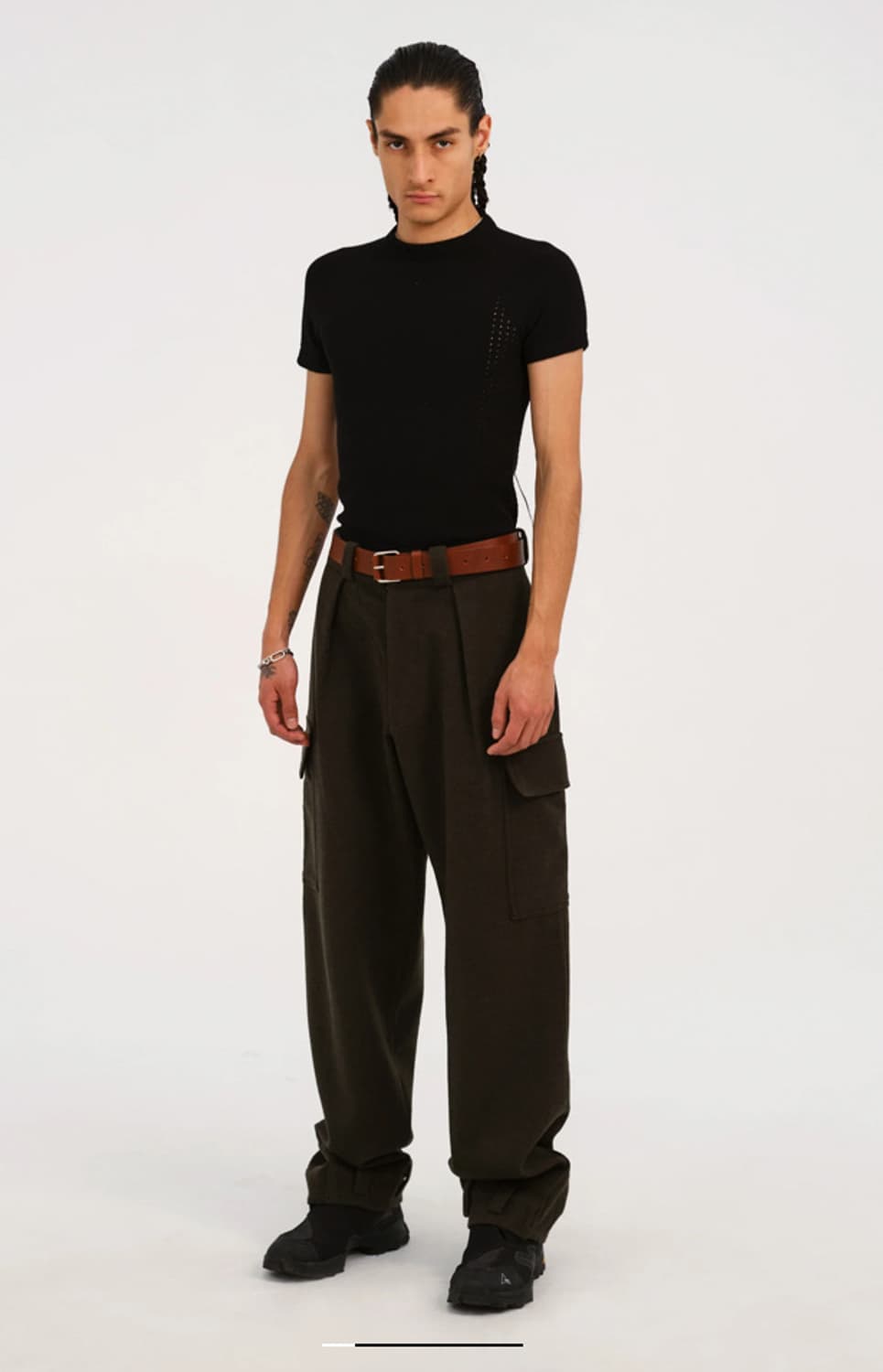 혜인서 perforated knit top 상품이미지2