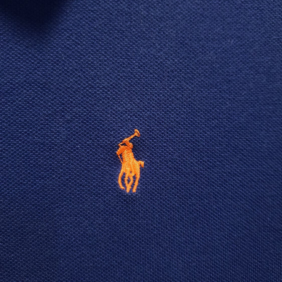 폴로 랄프로렌 블루 카라 반팔티   상품이미지3