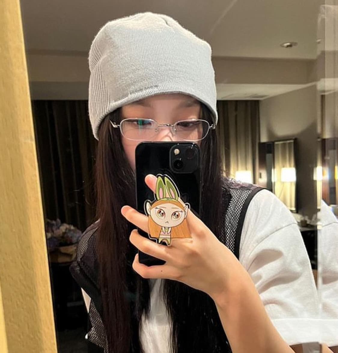 산산기어 바이너리 비니 아이보리 2size 상품이미지1