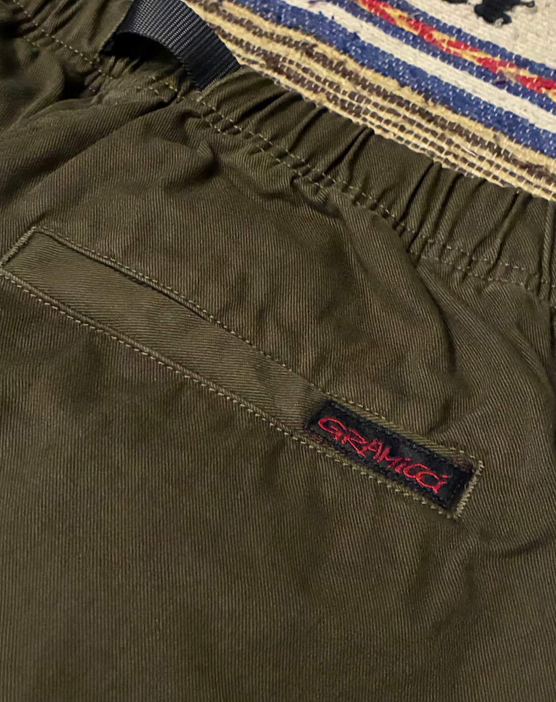 (M)그라미치 퍼티그 루즈 테이퍼드 팬츠 올리브 카키 상품이미지7