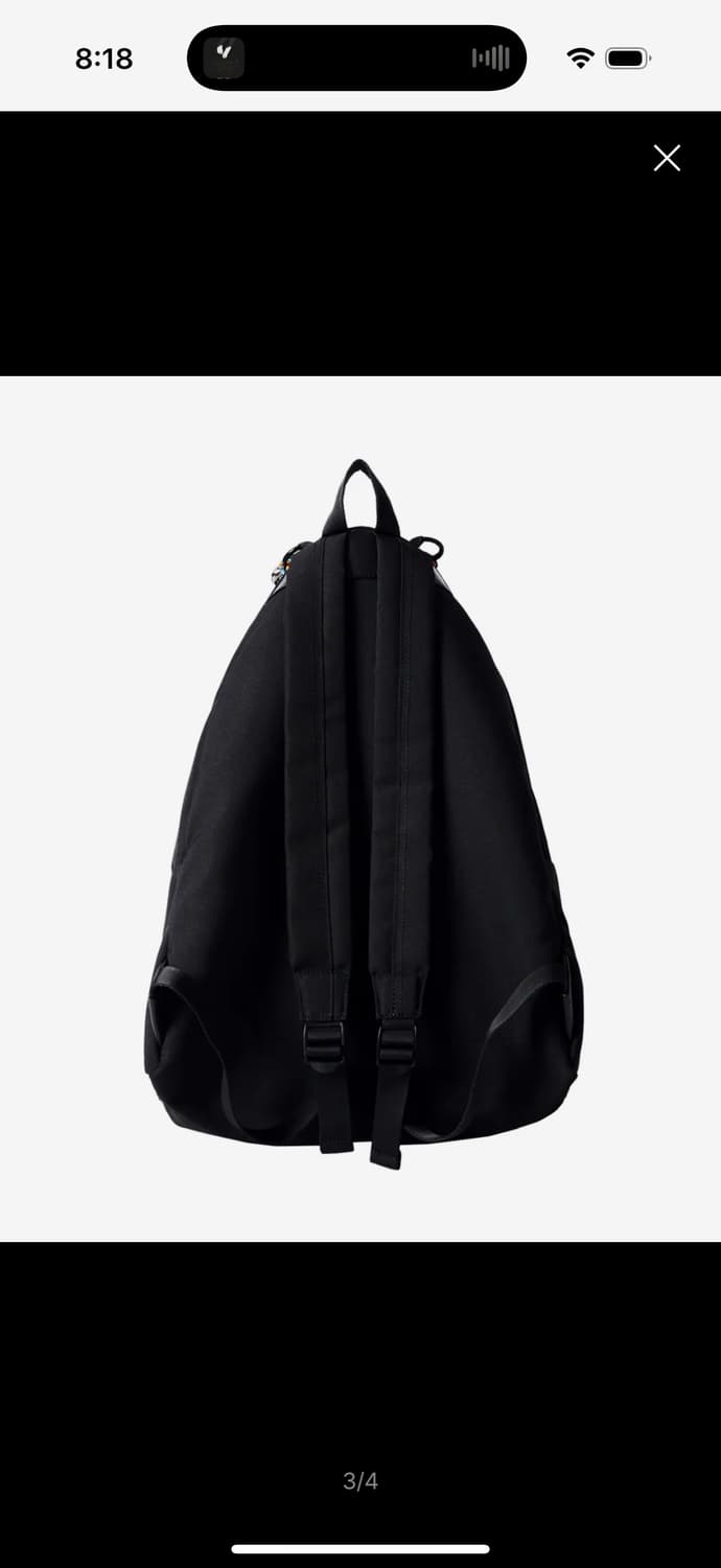 트위스트 체인 스트랩 커넥티드 데이백_BK 상품이미지4