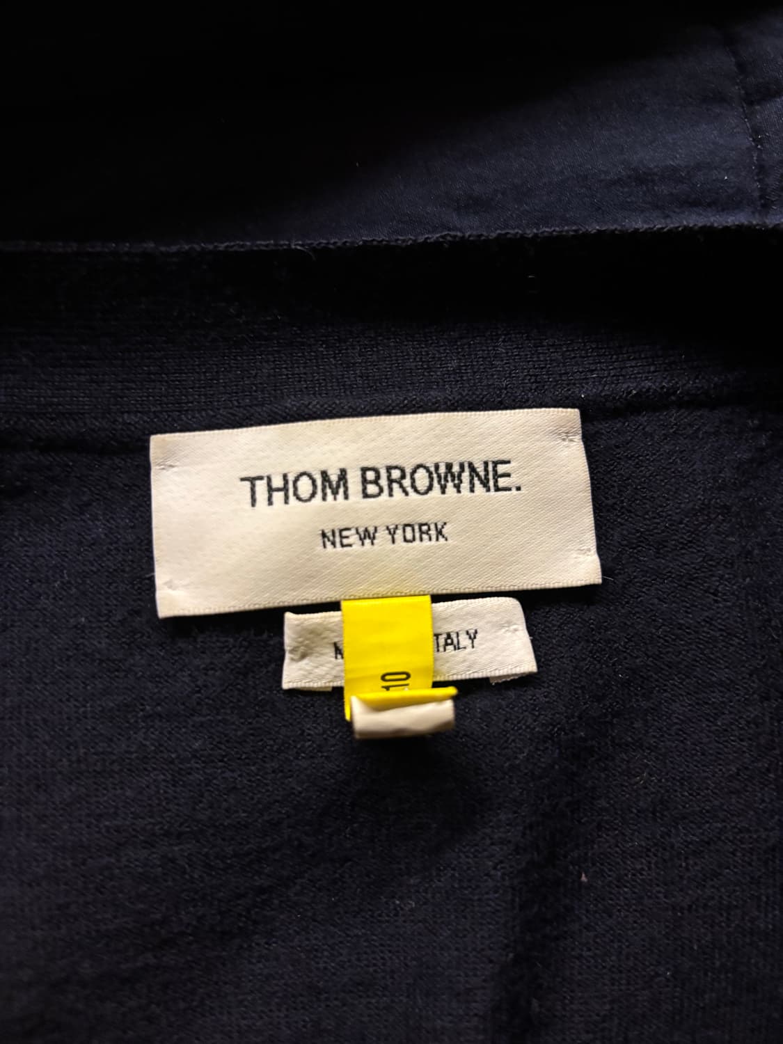 톰브라운 밀라노 스티치 가디건 네이비 상품이미지4