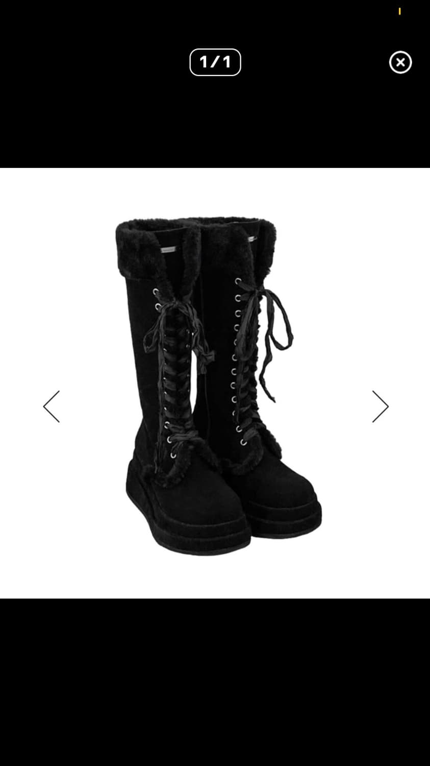 루루서울 윈터 엔젤 퍼부츠 235 상품이미지2