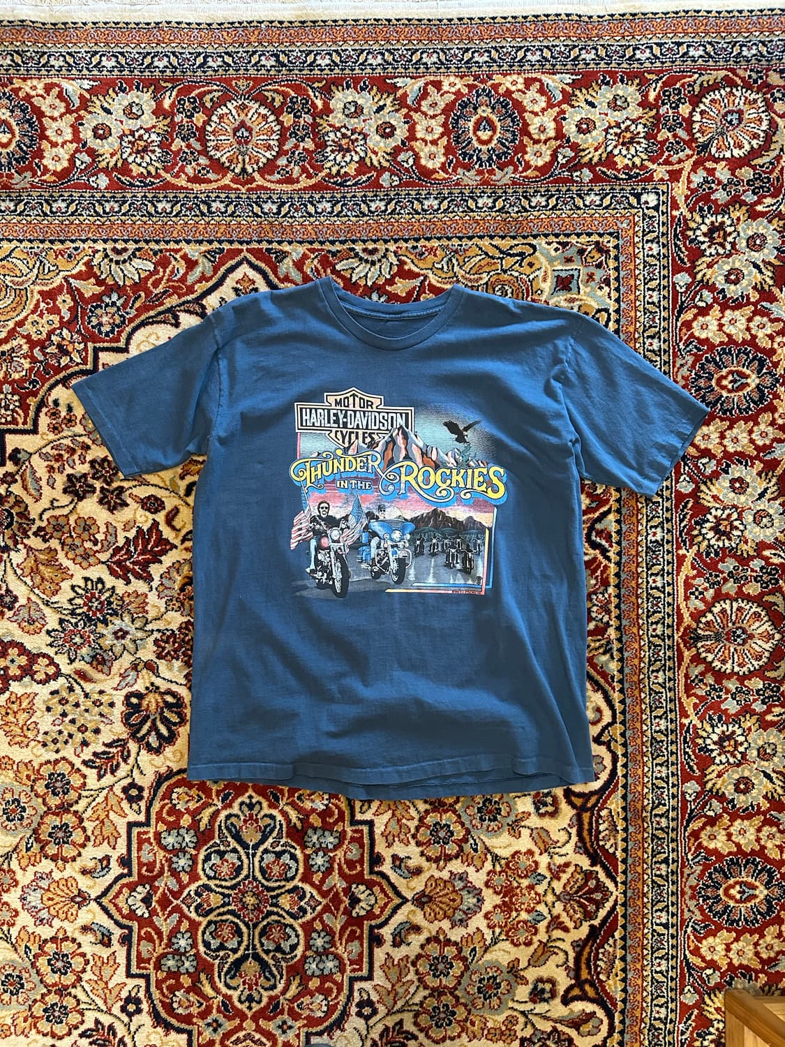 80s 할리데이비슨 'Thunder in the Rockies'  XL 상품이미지1