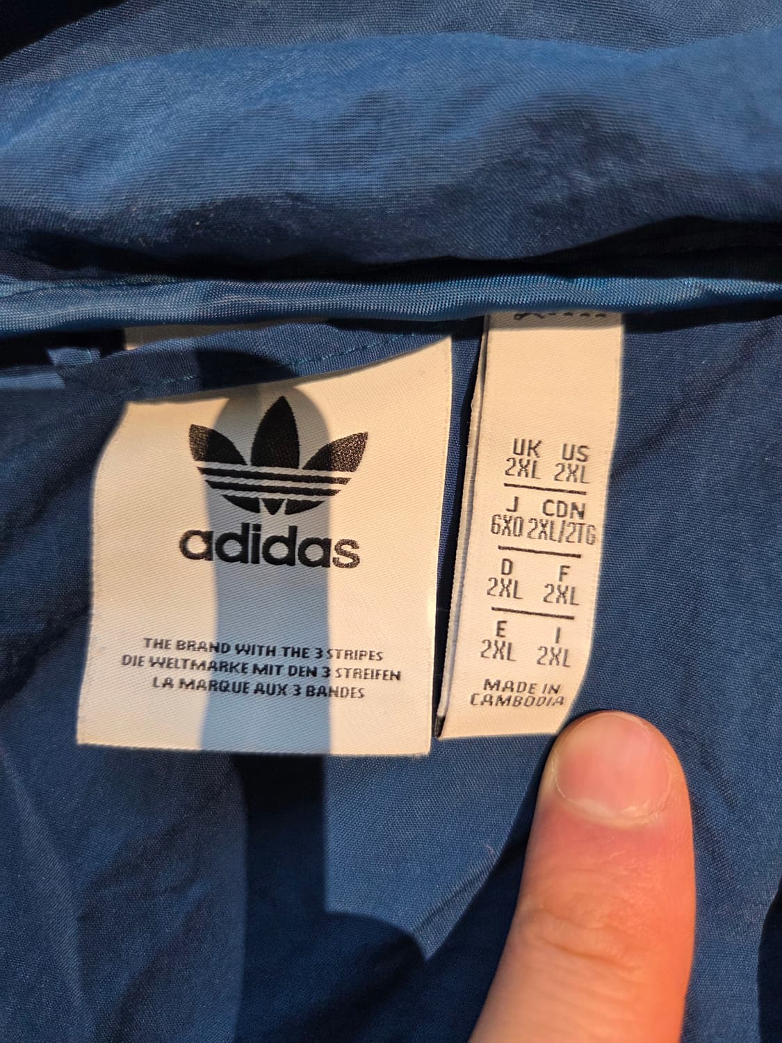 오버사이즈 아디다스 삼선 트랙 US 2XL 상품이미지4