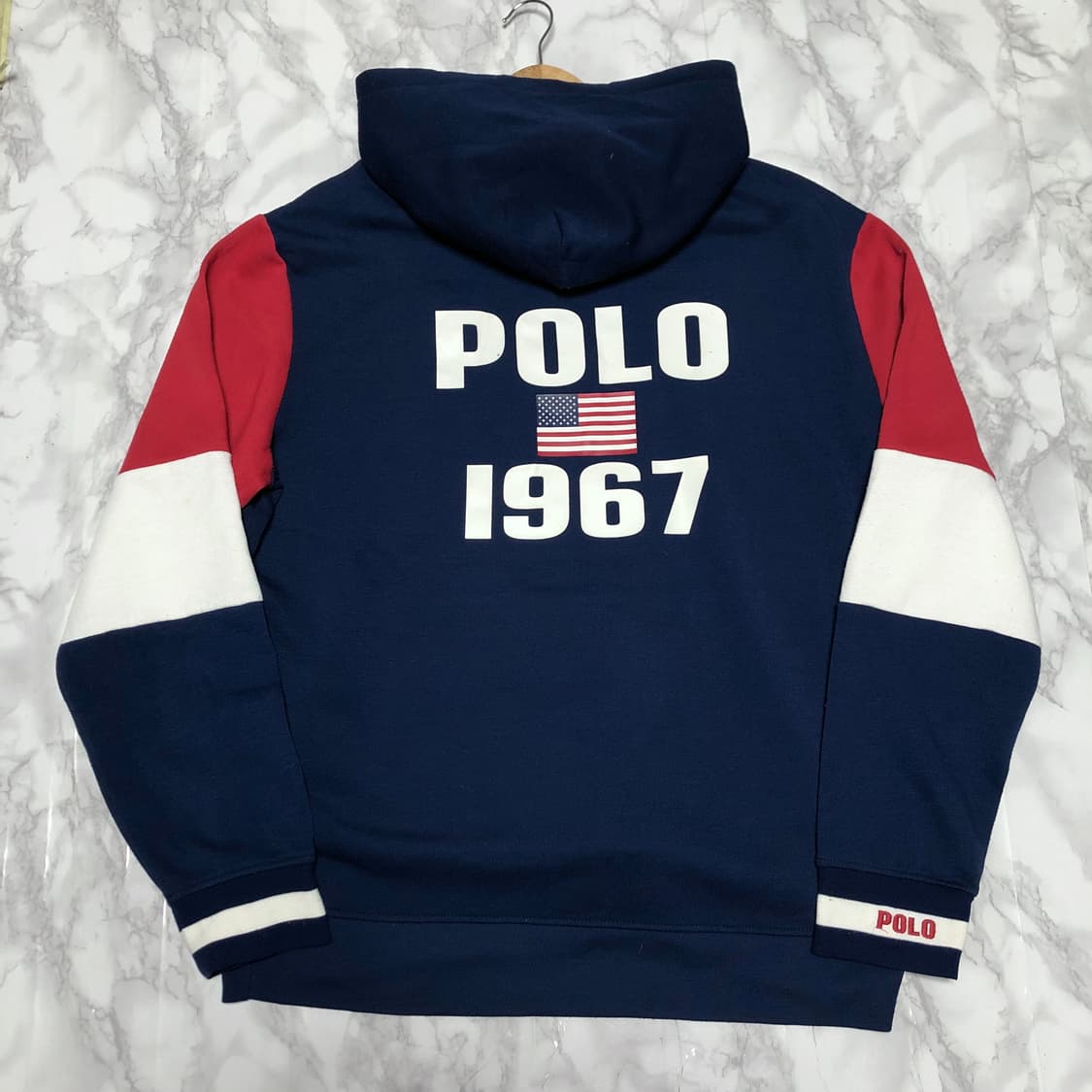 폴로 빅포니 USA 후드티 랄프로렌 희귀 상품이미지1