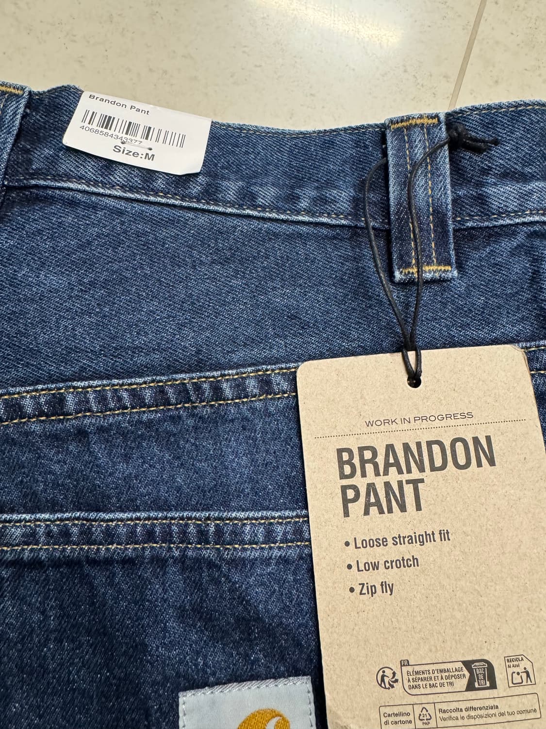 칼하트wip 브랜든 팬츠 상품이미지3