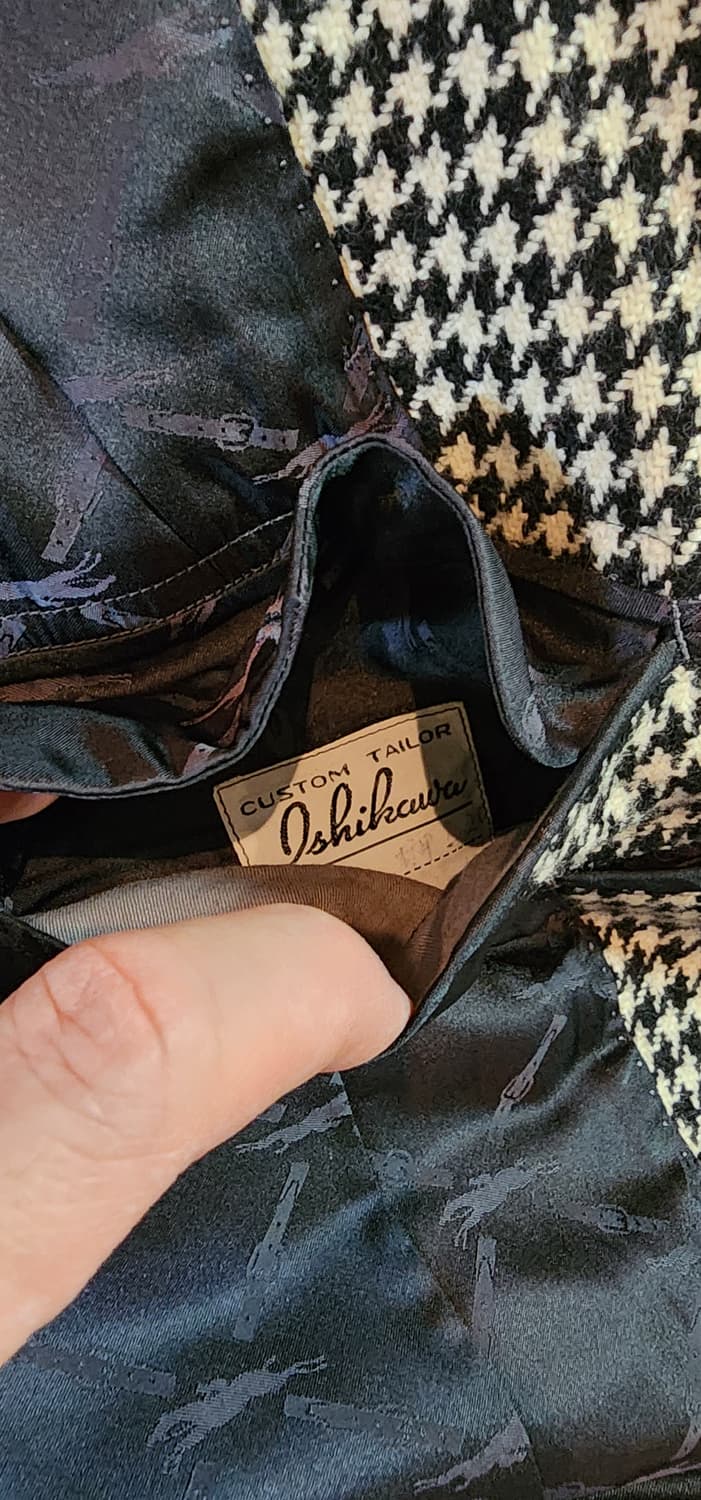 하운드투스 체크 모직자켓 M 상품이미지8