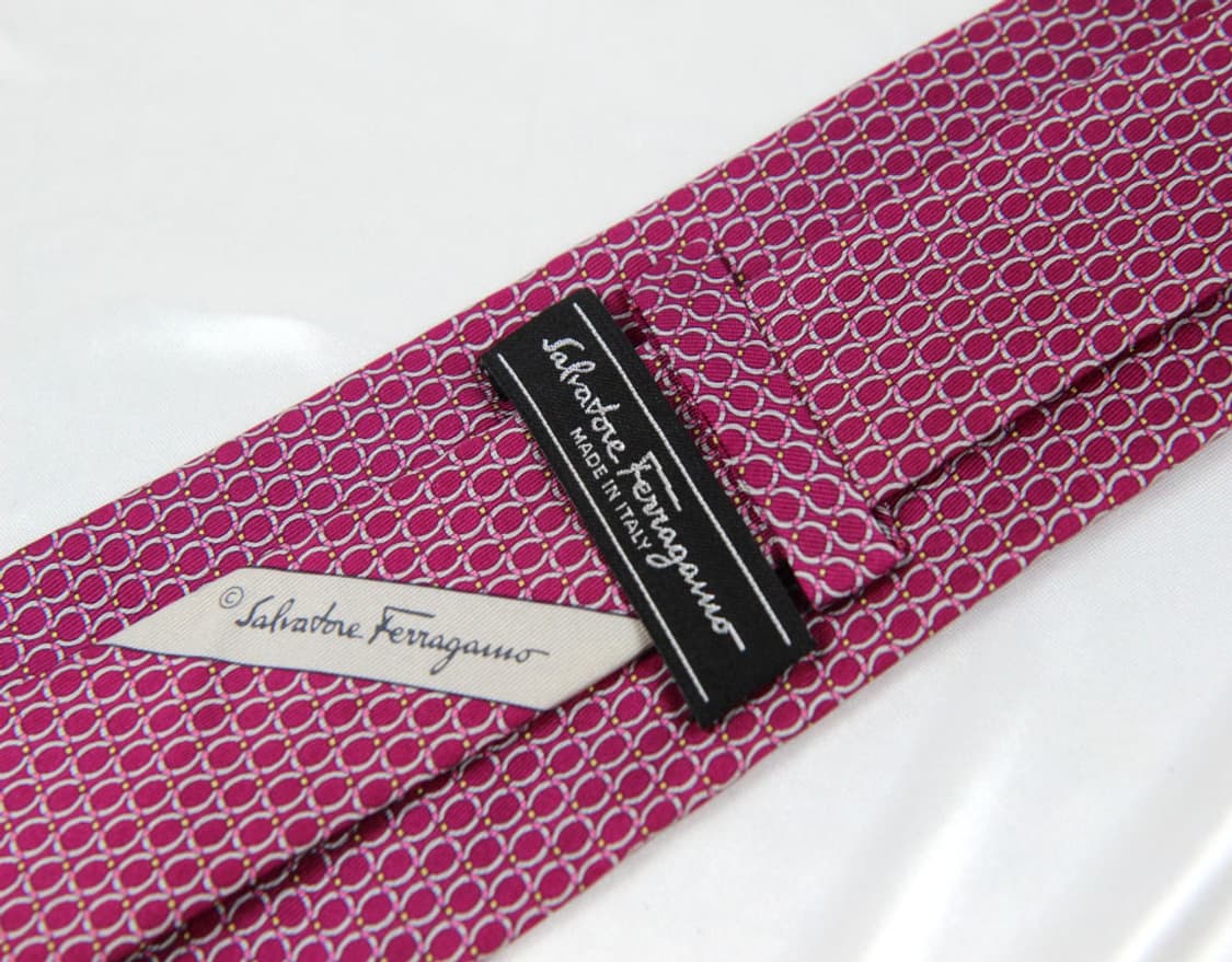 페라가모 8.5cm A-등급 간치니 신형 남자 명품 넥타이 상품이미지3