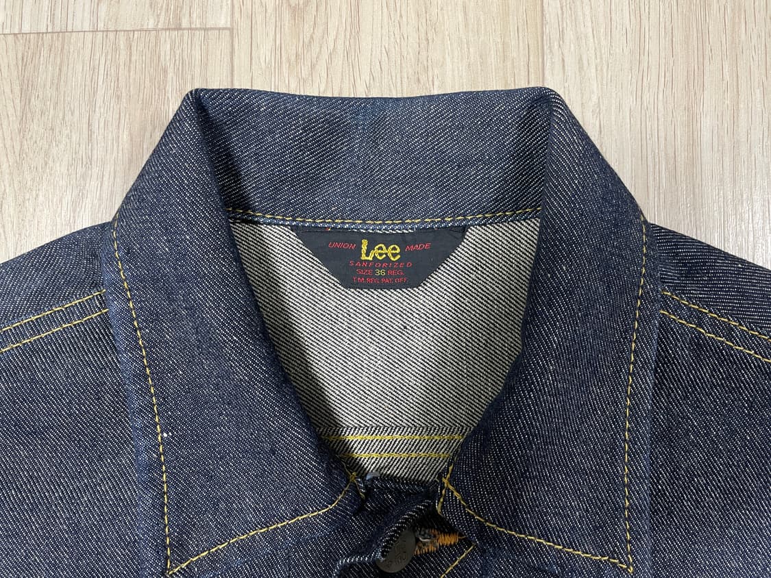 95) RRL동일모델 50's 복각 Lee X 에드윈 데님자켓(일본제) 상품이미지3