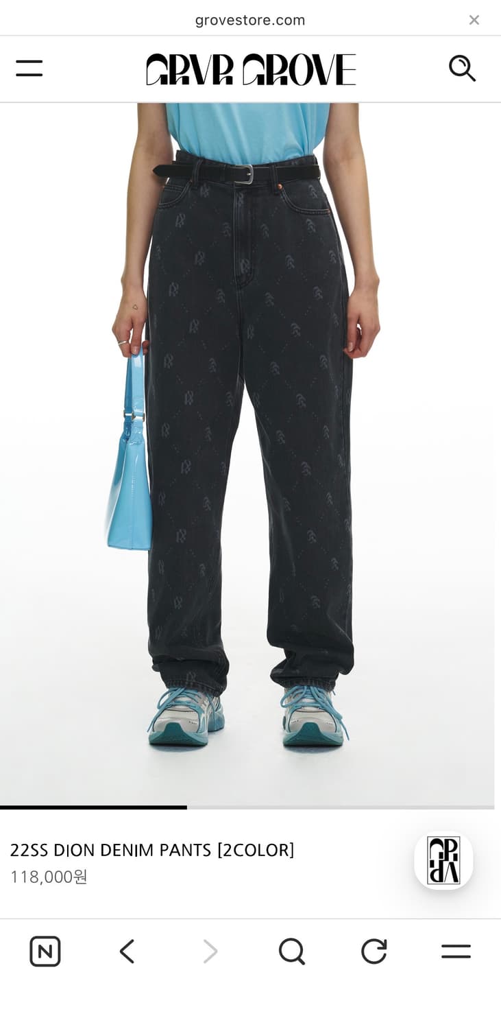 그로브 Dion denim pants 상품이미지1