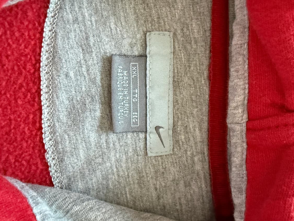 00s Nike Small Swoosh Red Hood Zip-Up 상품이미지3