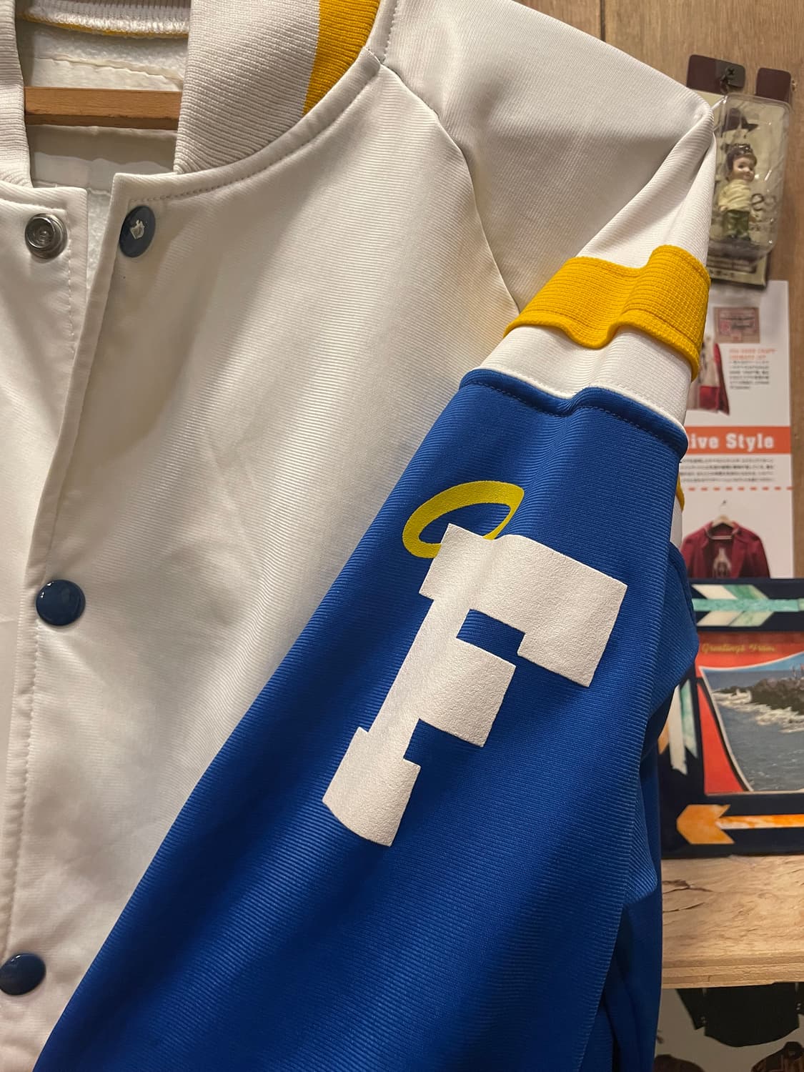 Vintage St. Francis Satin Jacket ​ 상품이미지4