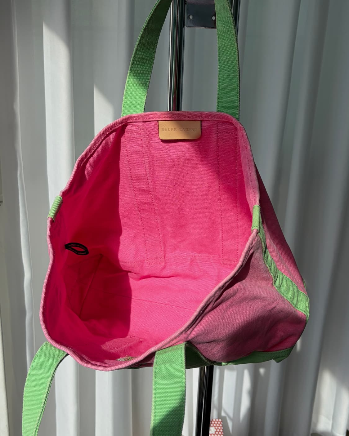 폴로 랄프로렌 빅포니 치프키프 캔버스 토트백 상품이미지9