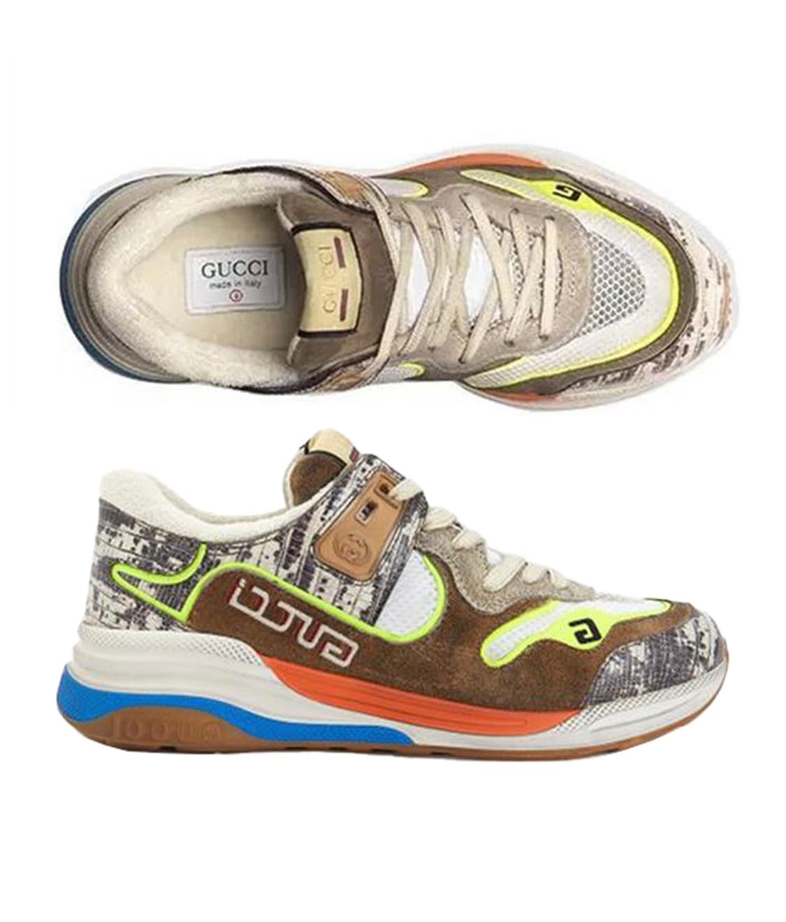 구찌 울트라페이스 프린트 스니커즈 상품이미지1