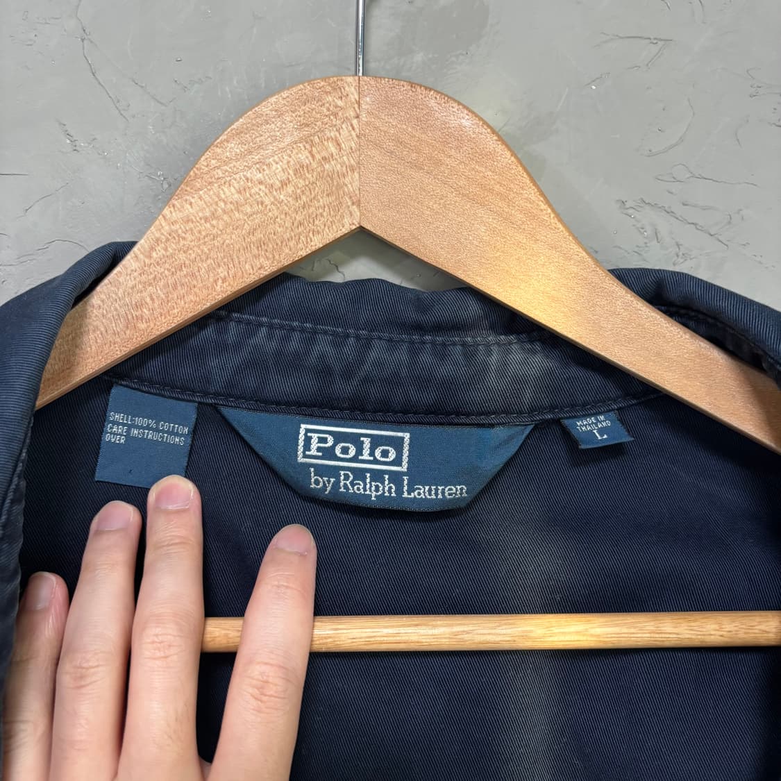 폴로 랄프로렌 스윙탑 자켓 네이비 상품이미지3