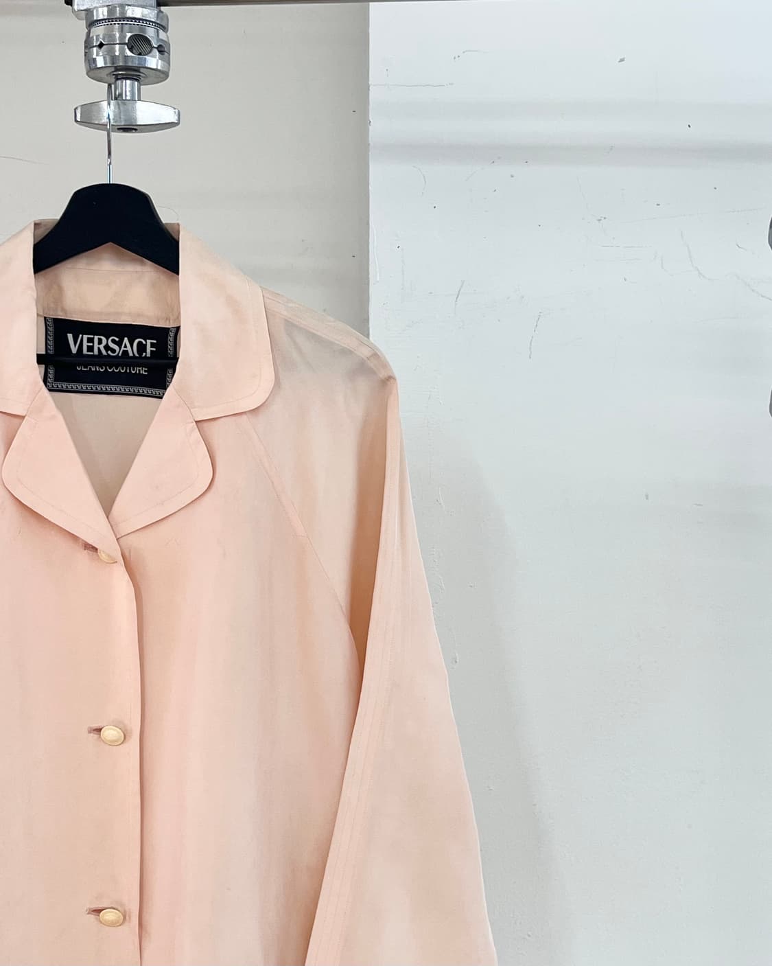 베르사체 라이트 세타 핑크 블레이저 상품이미지4