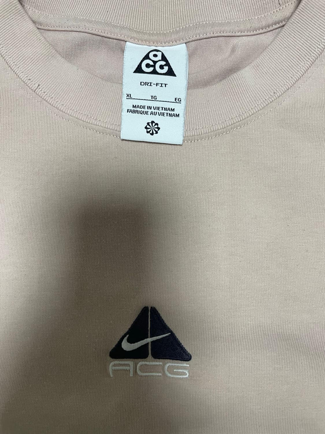 나이키 ACG 티셔츠 핑크 옥스포드 US XL 상품이미지2