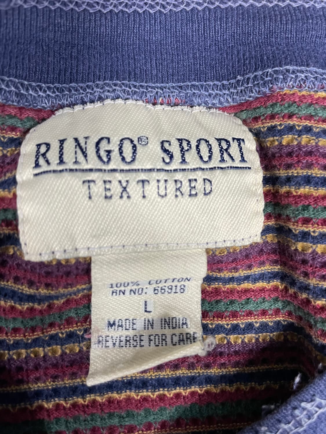 Vintage 와플 헨리넥 상품이미지5