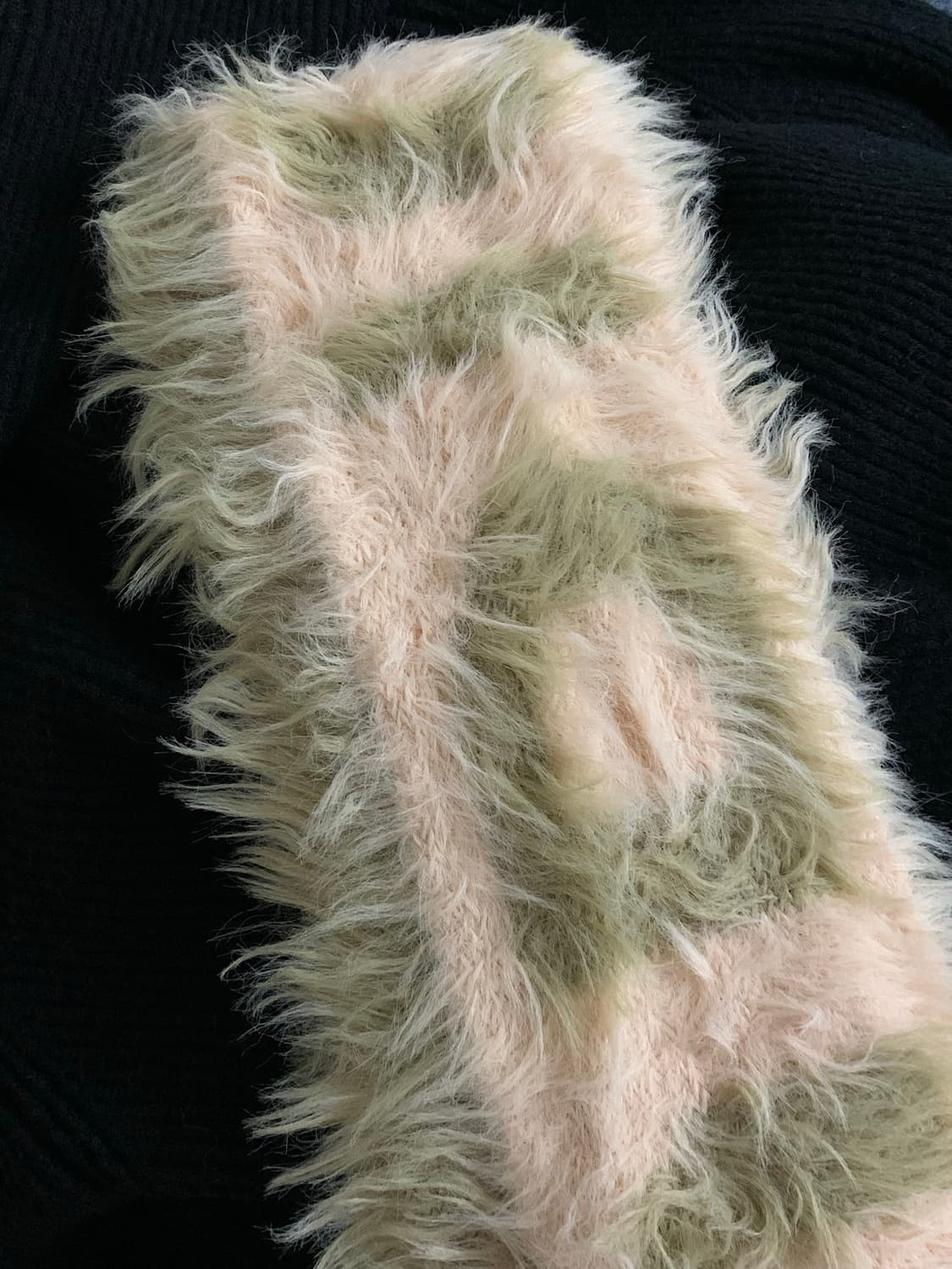 1jinnstudio 머플러 핑크브라운 상품이미지2