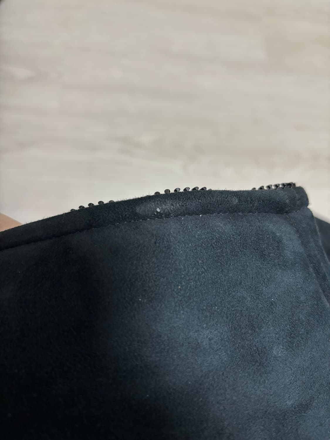 이지 시즌5 롱 후드 무스탕 자켓 상품이미지4