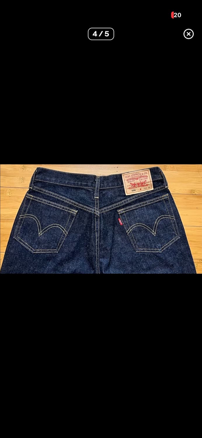 리바이스 506 W76 L86 상품이미지4
