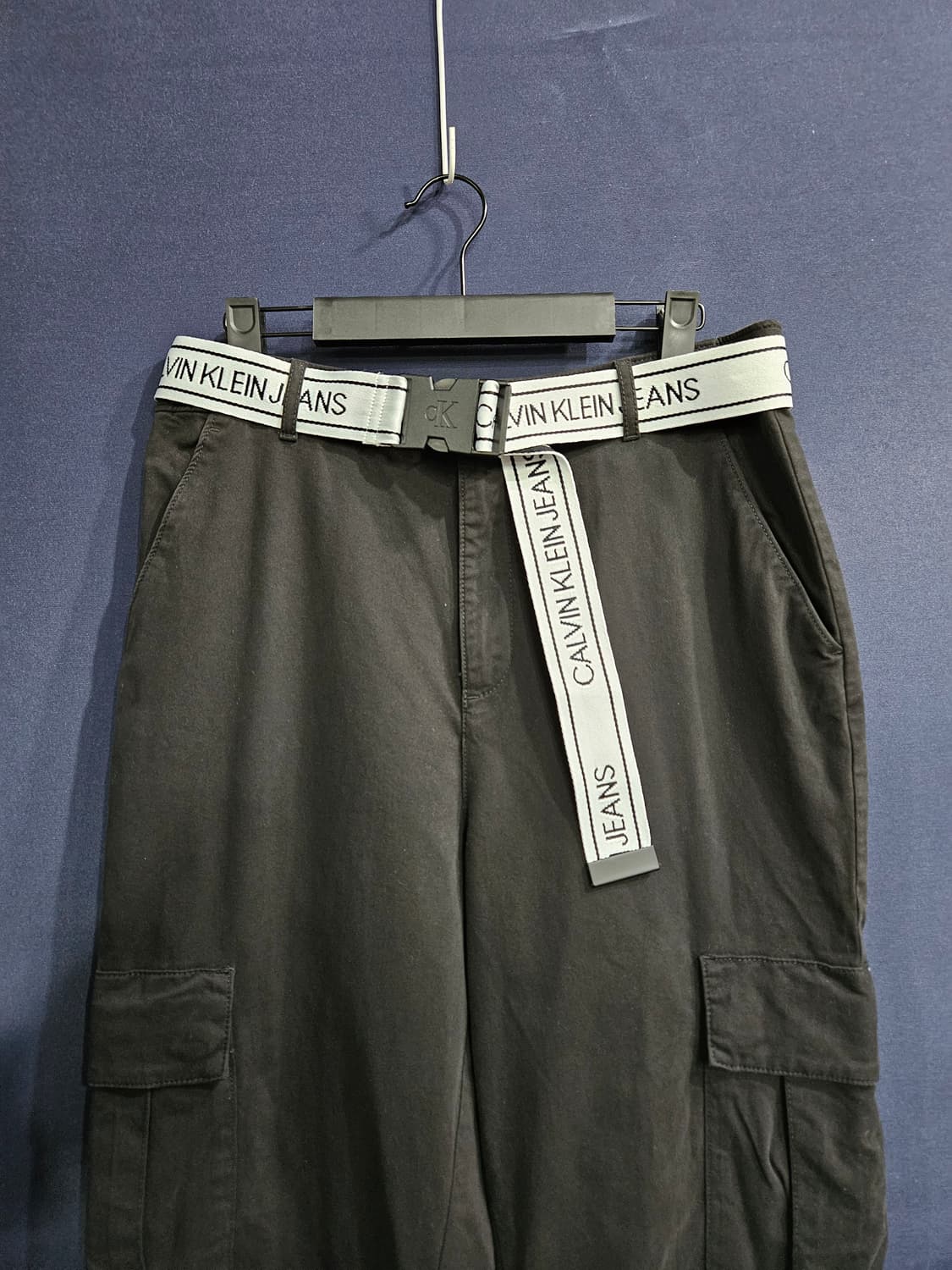 캘빈클라인 진스 블랙차콜 남성 허리 29~30 카고 조거팬츠  상품이미지7