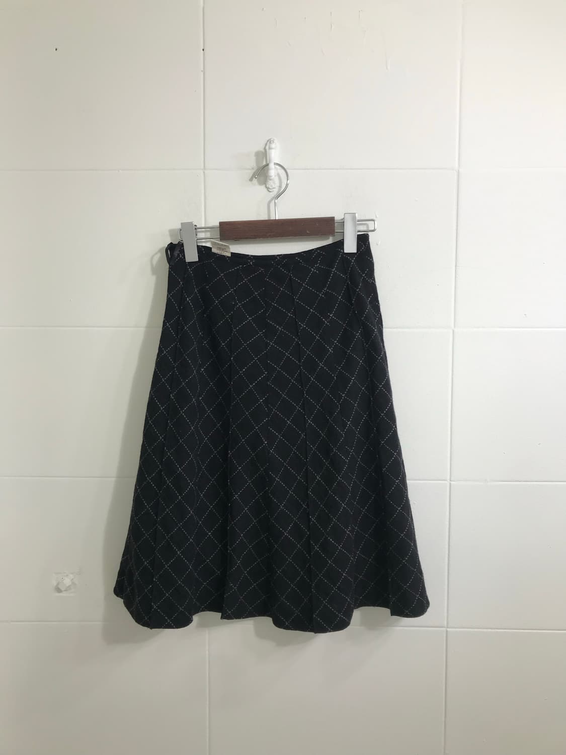 무채색 체크 쿠로미 니혼진 코트 코디세트 상품이미지7